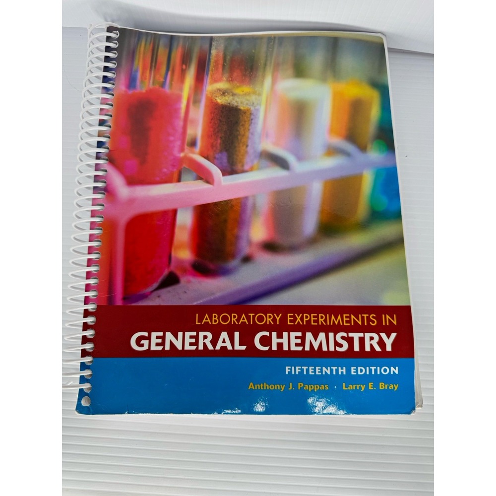 Pearson Laboratory Experiments in General Chemistry 15th Ed Ring/Wire Bound